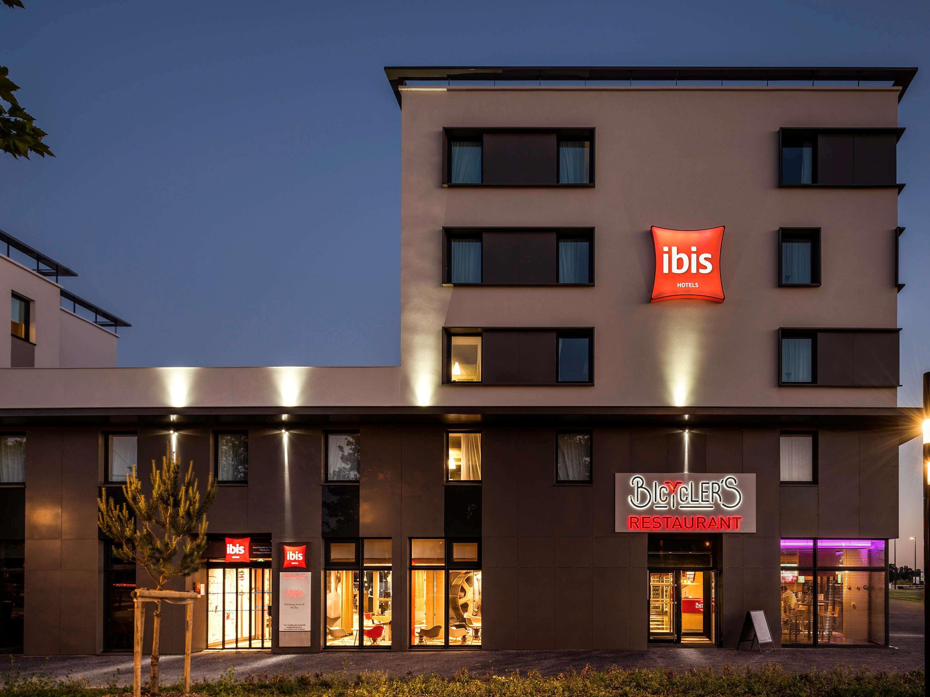 Hotel ibis Saint Quentin en Yvelines - Vélodrome Montigny-le-Bretonneux Exterior foto